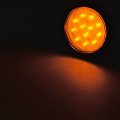 Astra Depot 4pcs 12-led Amber Super Thin Warning Caution Emergency Flashing Strobe Light Bar And Red 2 White 4 Round Tail