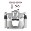 Flynsu Rear Left Disc Brake Caliper W Adapter Spring Kit Replacement For 2007-2018 Jeep Wrangler Liberty Dodge Nitro 18-b5046 
