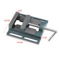 4 Inch Opening Size Drill Press Vice Milling Drilling Clamp Machine Vise Tool With High Clamping Force Smooth Movement Heavy