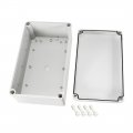 Uxcell 250x150x100mm 9 84x5 91x3 94inch Wateproof Ip67 Electronic Abs Plastic Diy Junction Project Box Enclosure Case Outdoor