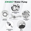 Aw6047 Engine Water Pump Kit For Toyota And Lexus 3 5l V6 Includes Gasket O Ring Replaces Wpt 803 16100 09442 43538 170 7370
