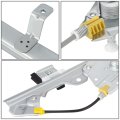 Factory Style Front Manual Window Regulator Compatible With Cadillac Escalade Chevy Silverado Suburban Avalanche Gmc Sierra