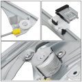 Factory Style Front Manual Window Regulator Compatible With Cadillac Escalade Chevy Silverado Suburban Avalanche Gmc Sierra