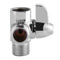 G1 2 3 Way Shower Diverter Valve Solid Brass Chrome Plated Universal Arm With Wall Mount Handheld