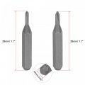Uxcell Ph000 Ph00 Phillips Screwdriver Bit Set 5 32 Hex Shank 1 Length S2 Hand Tool 6-piece