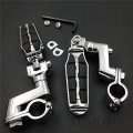 Httmt Mt216-050- 1 Highway Radical Tombstone Offset Mount Clamp Foot Peg Compatible With Goldwing Gl