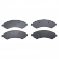Brake Pads Front Set Ceramic Posi-quiet Durable Mechanics Choice For 2006-2009 Mitsubishi Raider