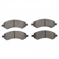 Brake Pads Front Set Ceramic Posi-quiet Durable Mechanics Choice For 2006-2009 Mitsubishi Raider