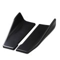 Rear Bumper Lip Splitter Universal Glossy Black Scratch Aerodynamic Spoiler Diffuser For Cars Suvs Trucks 35cm 2pcs