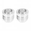2pcs An16 -an16 1 Tube Od Npt Pipe Thread Size Fuel Oil Pump Tank Male Flare Bulkhead Fitting Weld On Hose Barb Adapter 