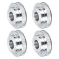 4pcs Timing Belt Pulley Aluminum Idler Xl40 Teeth 13 16 20mm Bore For 10mm Width Belts 3d Printers Cnc Machines Industry 