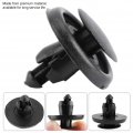 Car Retainer Clips Push Type Hood Bumper Mud Guard Liner Fastener For 90467-07166 50pcs