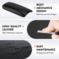 Center Console Lid For Honda Civic 2006 2007 2008 2009 2010 2011 Black Armrest Cover Pu Leather And Abs Back Plate