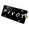 Graphics More Friends Pivot Novelty Metal Vanity Tag License Plate