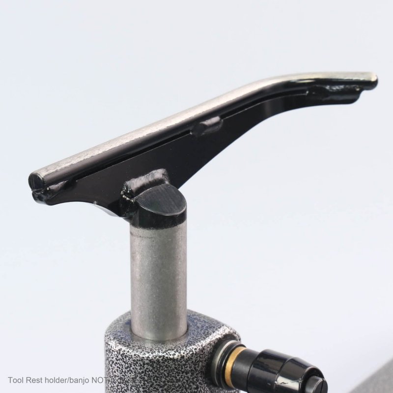 Robust Small J Curved Tool Rest 9 Wide Standard Post