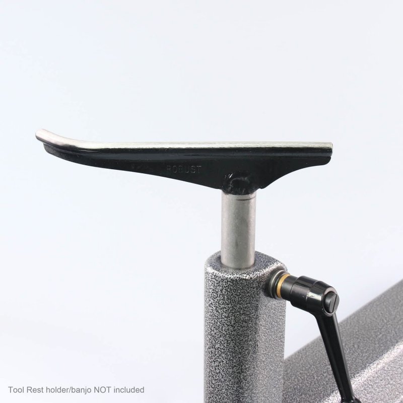 Robust Small J Curved Tool Rest 9 Wide Standard Post