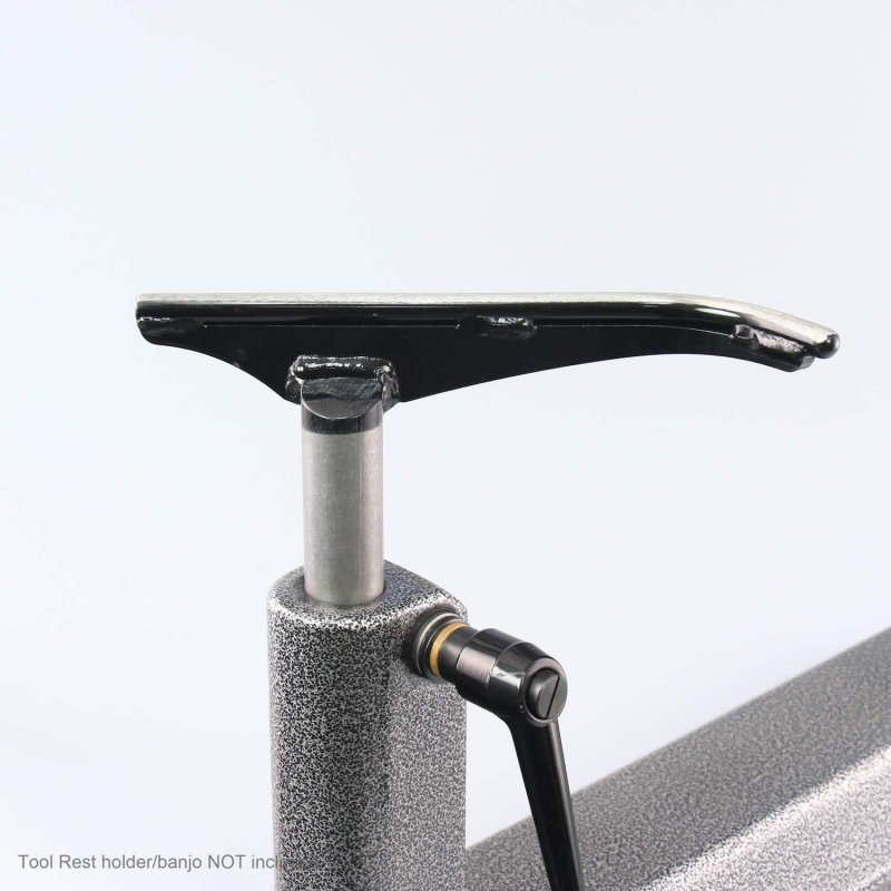 Robust Small J Curved Tool Rest 9 Wide Standard Post