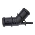 Coolant Hose Connector For Volkswagen Passat 2006 2007 2008 2009 2010 Black Plastic Female End Replacement 1j0121087b 30