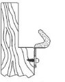 Weatherstrip Nail-up Foam Door Seal White 70 Ft 