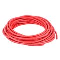 Uxcell 10m 32 8ft 14awg 30kv Electric Copper Core Flexible Silicone Wire Cable Red