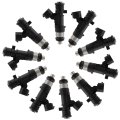 Fuel Injectors Set Fit For 2016-2019 Ford Fj1521 10pcs 