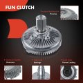 A-premium Engine Cooling Fan Clutch Compatible With Chevrolet Colorado Gmc Canyon 2004-2012 Isuzu I-290 2007-2008 I-280 2006