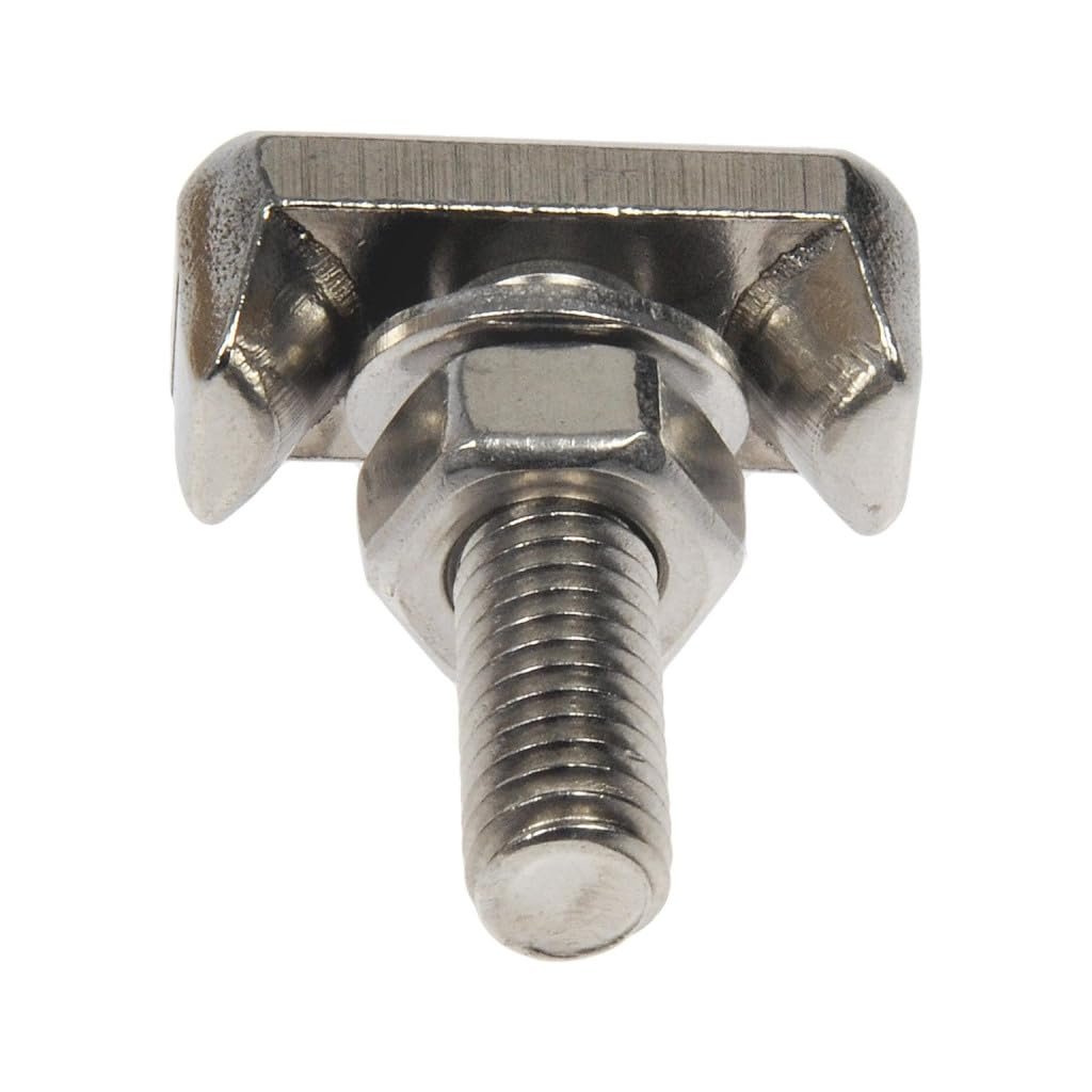 Battery Terminal T Bolt For Chevy Silverado 2500 2010 2011 2012 2013 2014 Stainless Steel Top Mount Medium Thread M5 By 0 80
