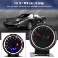 Qiilu Egt Gas Temperature Gauge 300a 1300a Black Dial Clear Lens 60mm 2 5in Kit For 12v Gasoline Car