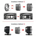 Qiilu Egt Gas Temperature Gauge 300a 1300a Black Dial Clear Lens 60mm 2 5in Kit For 12v Gasoline Car