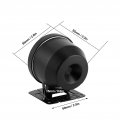 Qiilu Egt Gas Temperature Gauge 300a 1300a Black Dial Clear Lens 60mm 2 5in Kit For 12v Gasoline Car