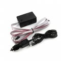 Keeda Sound Music Activate Sensor Car Auto Sticker Led Light Equalizer Glow Audio Voice Rhythm Lamp Blue 45x11 Cm