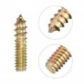Uxcell 1 4-20x1 Hanger Bolts 16pcs Double Ended Screws Wood Dowel For Furniture