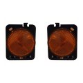 Side Marker Light Pair For Jeep Wrangler 2007 2017 Driver And Passenger Ch2550127 Ch2551127 55078145aa 55078144aa Halogen 