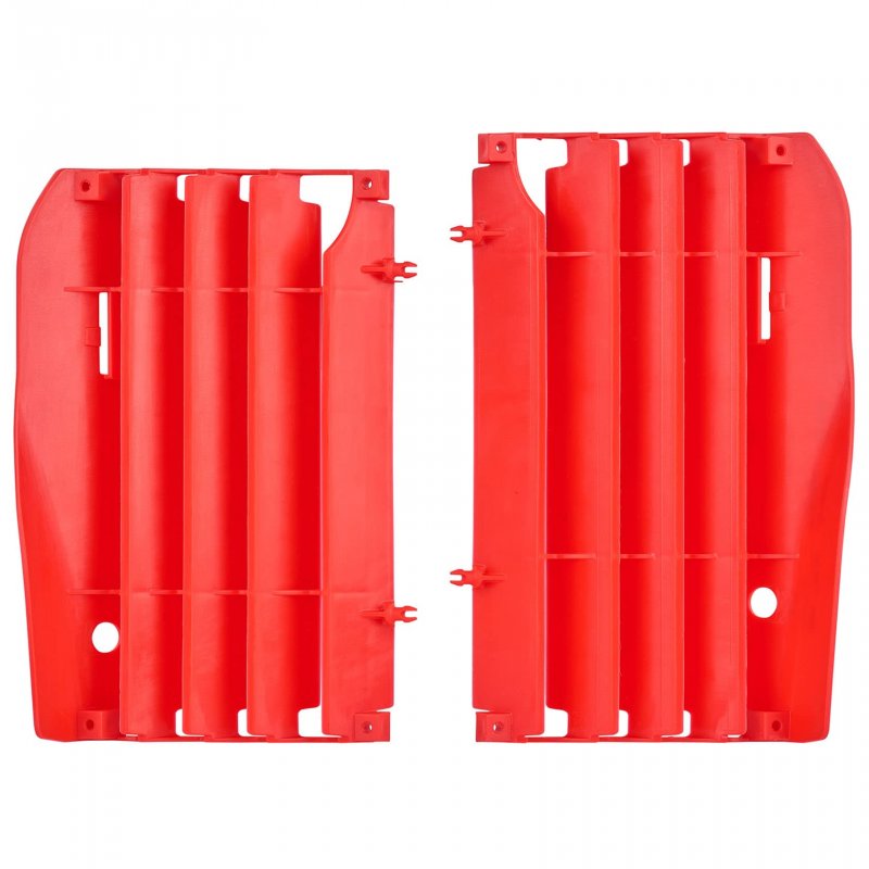 Polisport Radiator Louvers Red For 10-13 Honda Crf250r