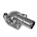 Coolant Thermostat Housing For Kia Amanti 2004 2005 2006 Metal Natural Finish Straight Neck Angle 0 375 In Mounting Hole 