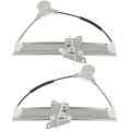 Rear Left And Passenger Side Power Window Regulator Without Motor For 2005 2007 Mercury Mariner 2001 Ford Escape 2006 Mazda 