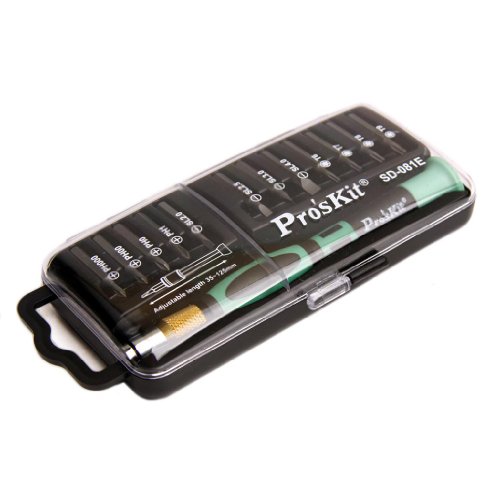 Pro Skit Sd-081e 12 In 1 Precision Screwdriver Set W Bits Maintenance Tool