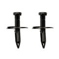 Push Pull Rivet Splash Shields For Oldsmobile Cutlass 1994 1995 1996 Black Nylon 1 In Head Diameter 5 48 Mm Center Groove 2 