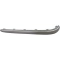 Rear Bumper Trim Molding For Mercedes Benz E500 2003 2004 2005 2006 And E350 Driver Side Outer Plastic Primed With Chrome Strip