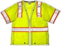 Ml Kishigo 1552 Ultra-cool Polyester Mesh Brilliant Series Breakaway Vest 2x Lime