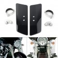 Fsfy Motorcycle Front Fork Wind Deflector Shield Honda Shadow Vt1100 Vt750 Vtx1300 Kawasaki Vulcan Classic Vn1500 For Yamaha