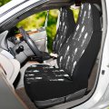 Yettasbin Pixel Skulls Front Car Seat Cover Non-slip Stain Water Resistant Breathable Protector Universal Fits Suv Auto Cars