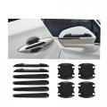 Universal Waterproof Car Door Handle Scratch Protector 10 Piece Set Pvc Protective Stickers For Bowls Handles And Rear View 