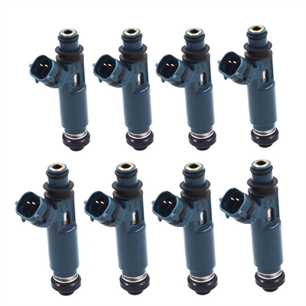 8 Pcs Fuel Injectors Replacement For 23250-50040 23209-50040 Fits 4runner Tundra Gx470 Lx470 Land Cruiser Sequoia 4 7l V8