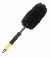 Meguiar S X1902eu Supreme Microfibre Wheel Brush Medium Completely Safe Cleaning Black 