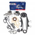 Moca Timing Chain Kit With Water Pump Oil Fit 1995-1985 For Toyota Celica Pickup 4runner 2 4l L4 18v 22r 22re 22rec Vin R Sohc