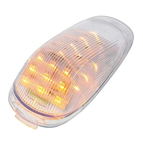 United Pacific 39953 Truck Cab Light 19 Led Grakon 2000 Amber Clear Lens