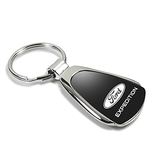 Ford Expedition Black Tear Drop Auto Key Chain