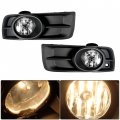 Labwork 1 Pair Fog Lights Assembly Replacement For 2010-2014 Chevy Cruze Clear Lens With Bulbs Driving Light Lamp Driver And