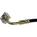 Brake Hydraulic Hose For Chrysler Cirrus 2002 Flexible With Stamped Steel Bracket 19 25 In Axis 1 Length Black Treated Fittings 